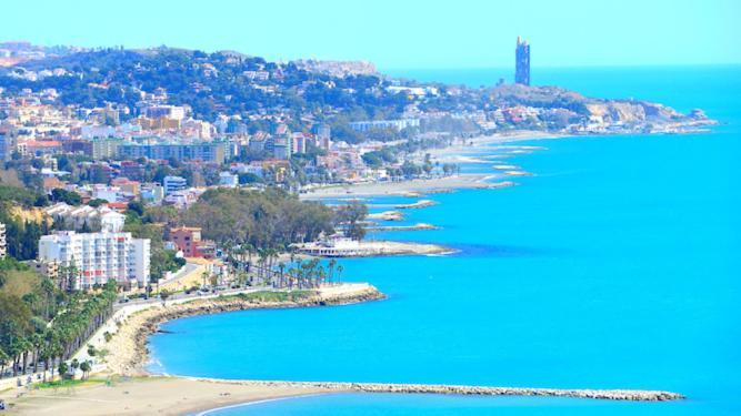 Apartamento El Bambu Cerca Del Mar مالقة المظهر الخارجي الصورة