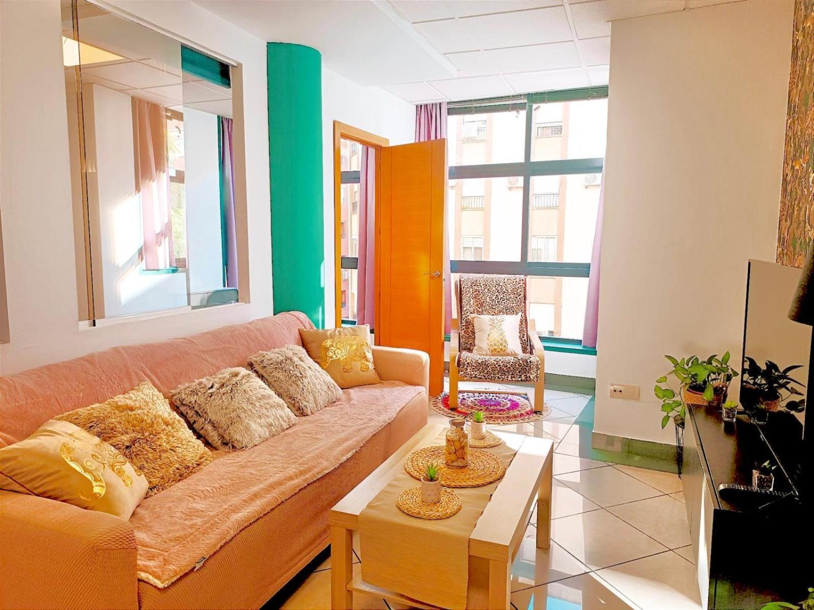 Apartamento El Bambu Cerca Del Mar مالقة المظهر الخارجي الصورة